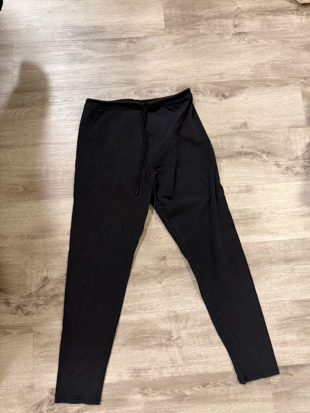 aerie Black Drawstring Leggings
